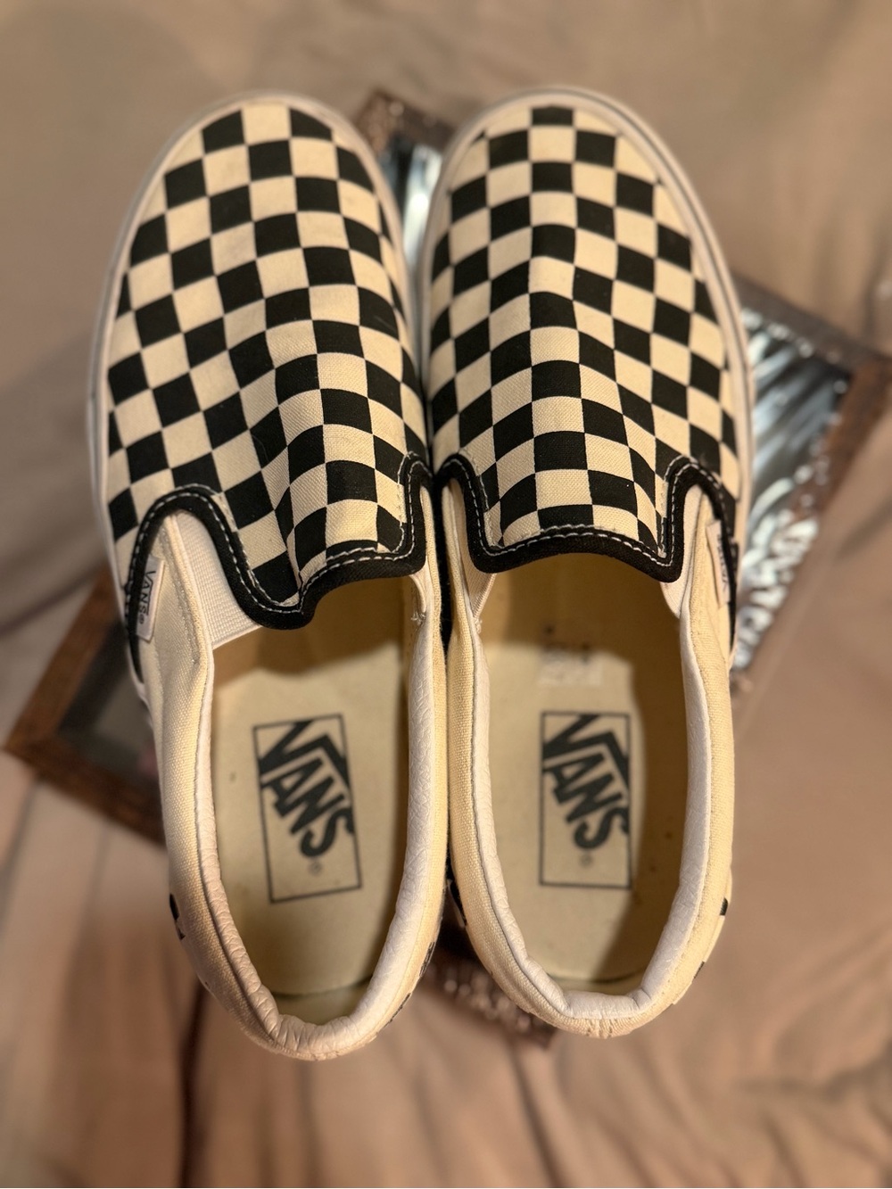 Vans Checkerboard Slip-On Stackform - Picture 5 of 7